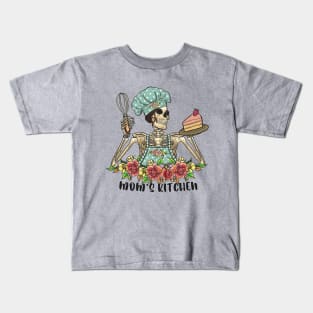 vintage kitchen design "mom's kitchen" Kids T-Shirt